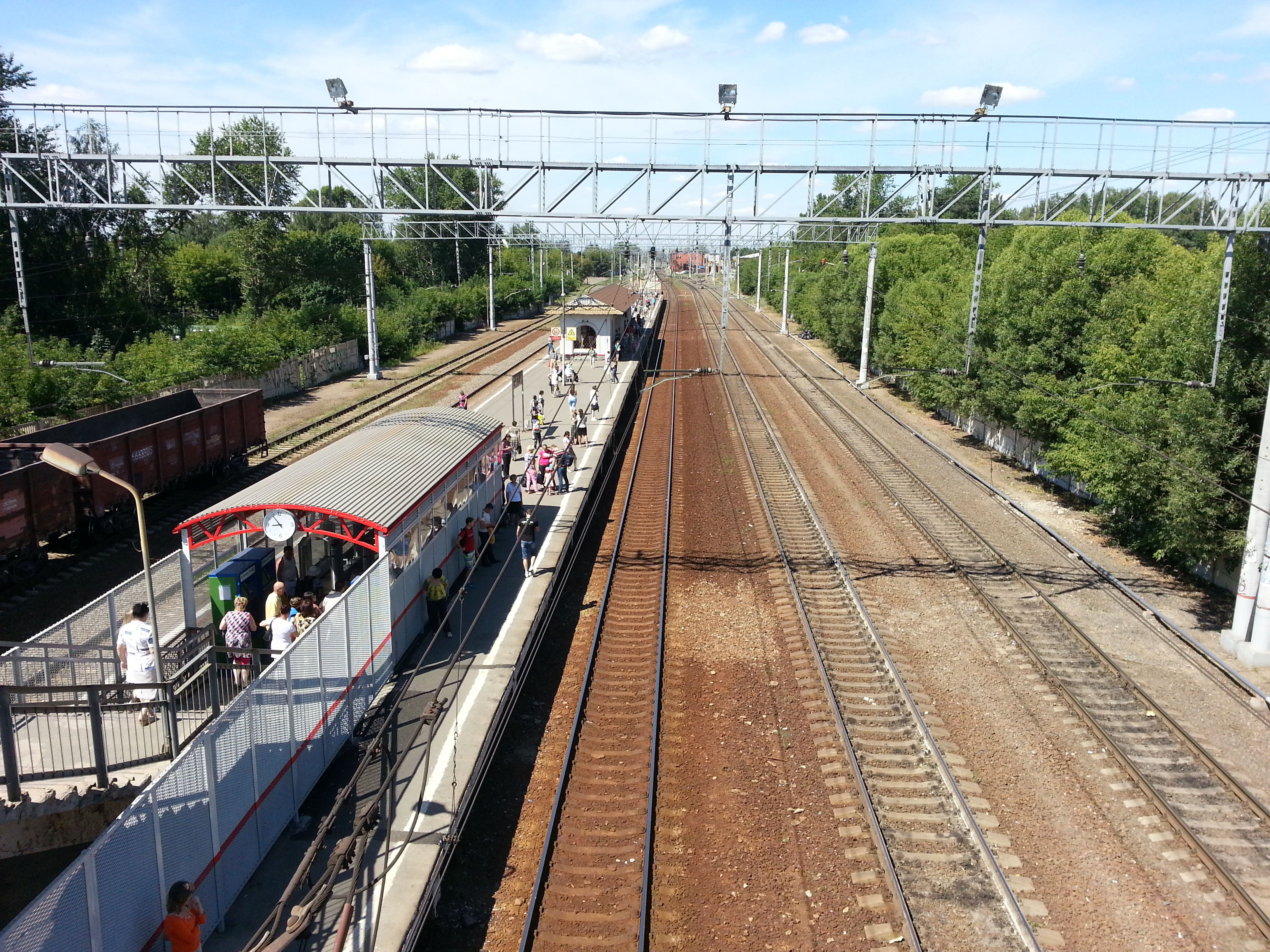 Elektgrougli railway station now equipped with ELSY gates